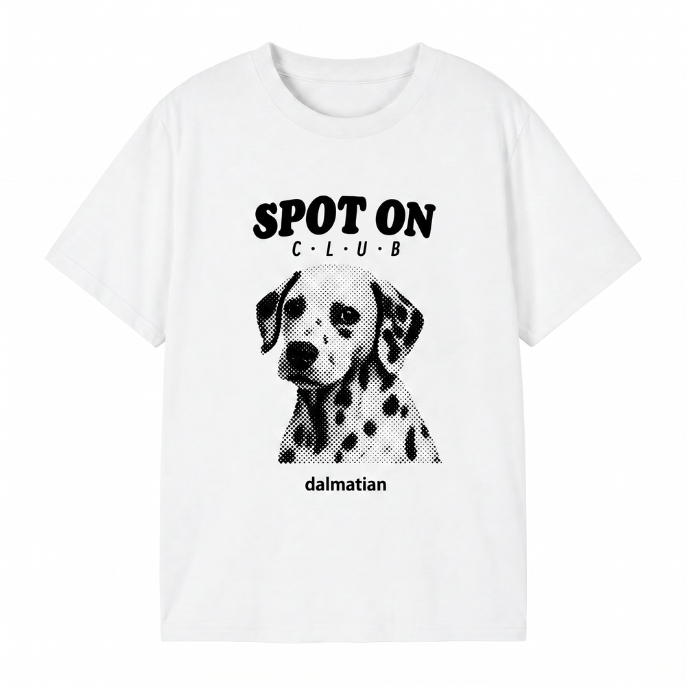 SPOT ON CLUB — Dalmatian tee