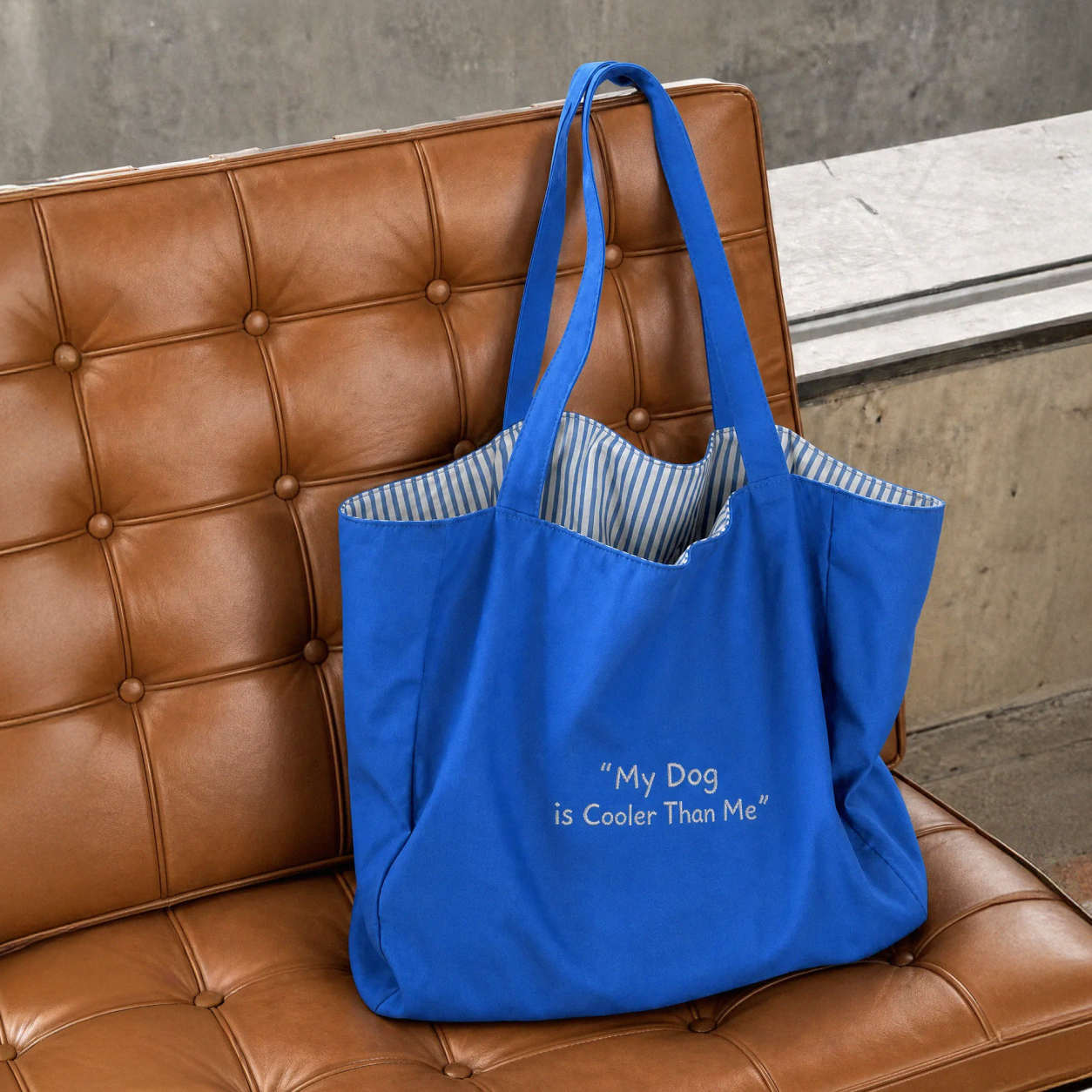 MY DOG IS COOLER — Tote